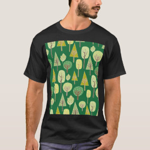Camiseta Floresta de Verão: Design inspirado na natureza