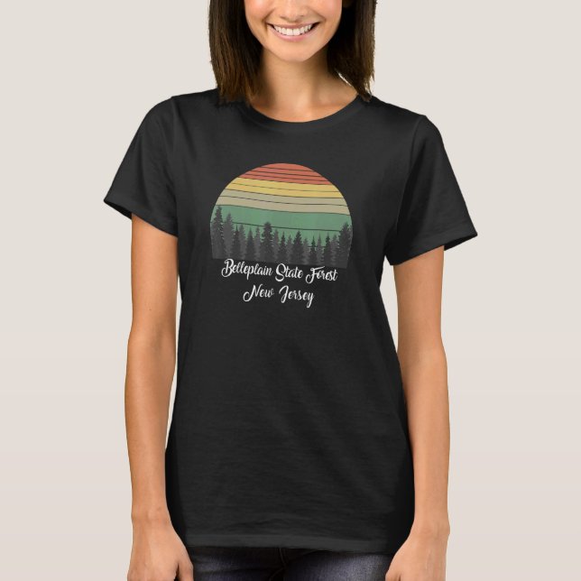 Camiseta Floresta do Estado Belleplain 1 (Frente)
