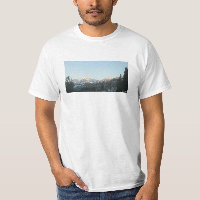 Camiseta Floresta do Norte das Montanhas Rochosas  (Frente)