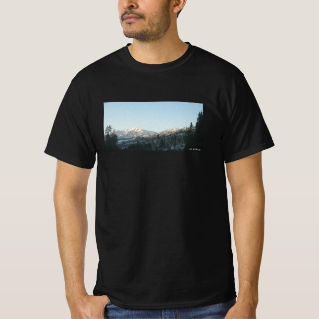 Camiseta Floresta do Norte das Montanhas Rochosas (Frente)
