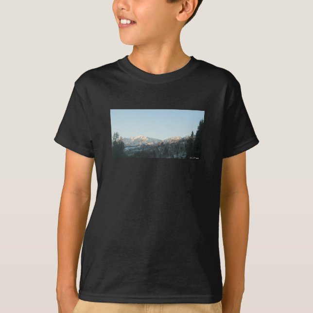 Camiseta Floresta do Norte das Montanhas Rochosas (Frente)