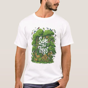 Camiseta Floresta Encantada Viva
