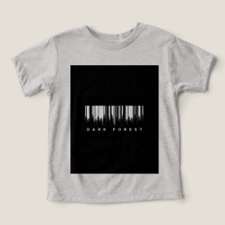 Camiseta floresta escura