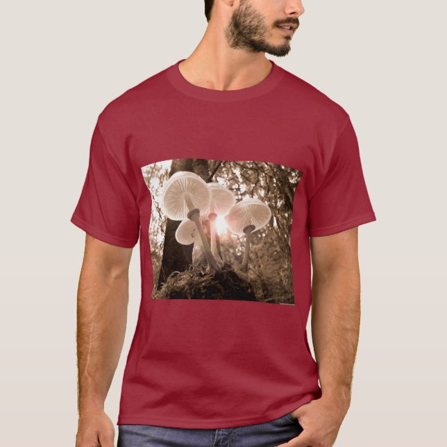 Camiseta Floresta Espírito – Calma da Natureza em  (Frente)