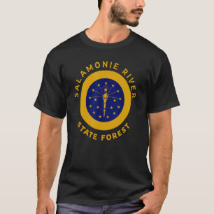 Camiseta Floresta Estadual do Rio Salamonie em Indiana nas 