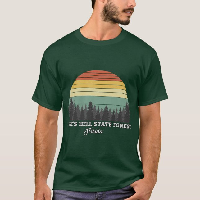Camiseta Floresta Estadual Tates Hell Flórida (Frente)