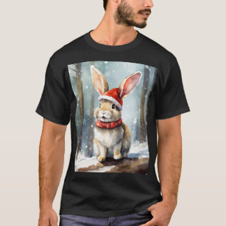 Camiseta "Floresta Festiva: Uma Terra Maravilhosa do Coelho
