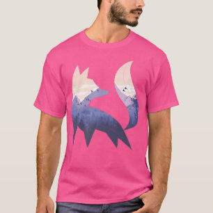 Camiseta Floresta Floresta Natural Floresta Animal Raposa V