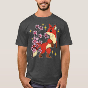 Camiseta Floresta Kawaii Animal Do Lover Sakura Cherry Blos