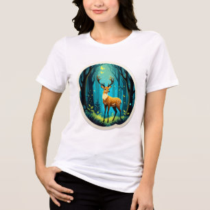 Camiseta Floresta Mágica dos Cervos