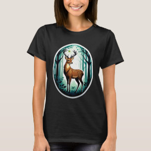 Camiseta Floresta Mágica dos Cervos