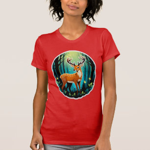 Camiseta Floresta Mágica dos Cervos