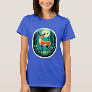 Camiseta Floresta Mágica dos Cervos
