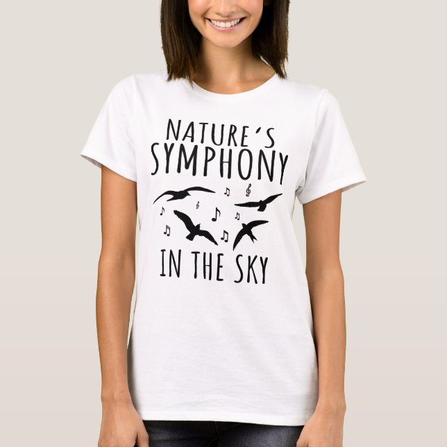 Camiseta Floresta Musical Sinfonia da Natureza (Frente)