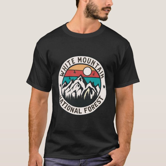 Camiseta Floresta Nacional das Montanhas Brancas (Frente)
