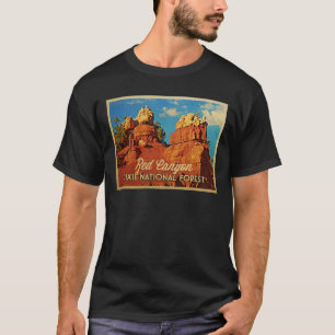 Camiseta Floresta nacional de Dixie