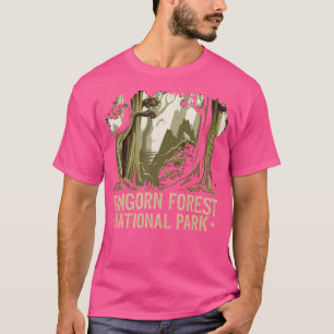 Camiseta Floresta Nacional de Fangorn Proibida Bookworms H