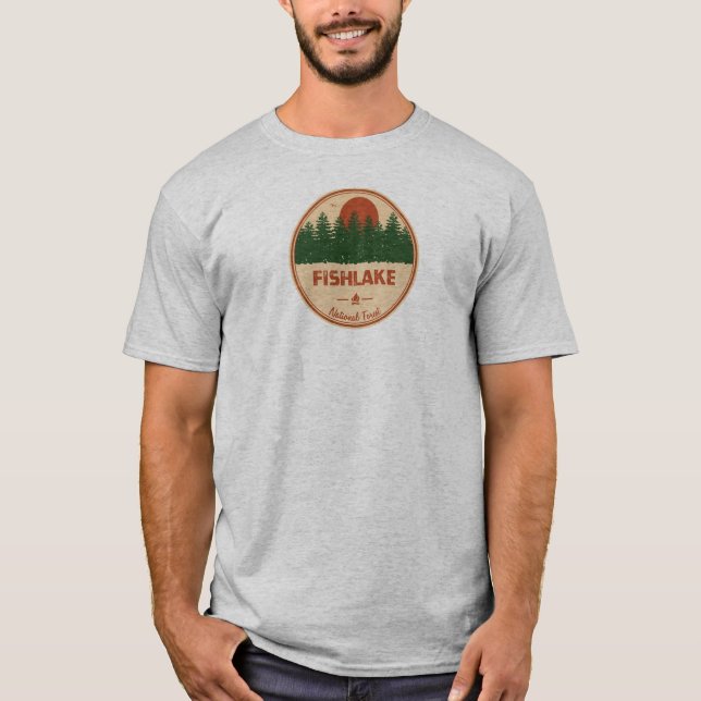 Camiseta Floresta Nacional de Fishlake (Frente)