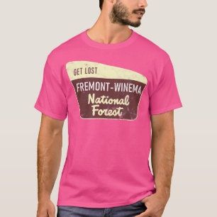 Camiseta Floresta Nacional de Fremont-Winema Perdida Woods