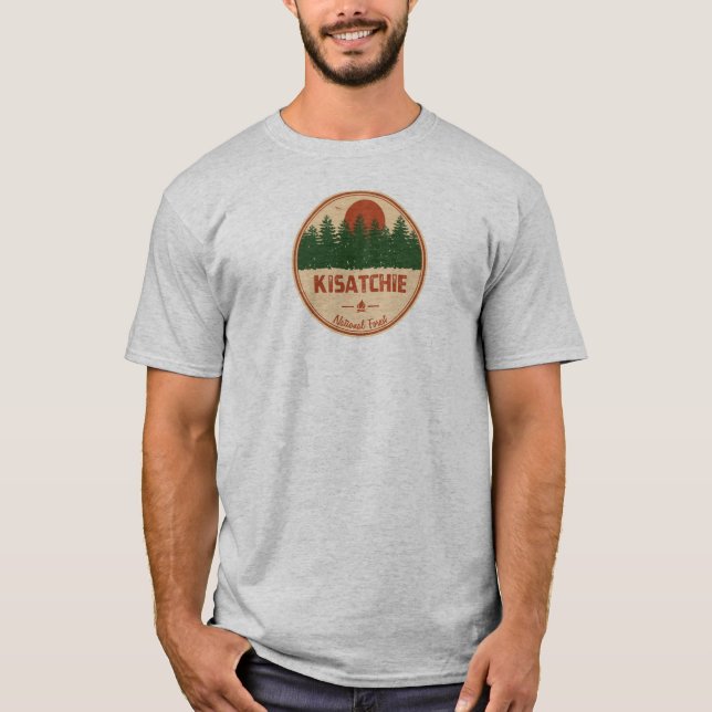 Camiseta Floresta Nacional de Kisatchie (Frente)