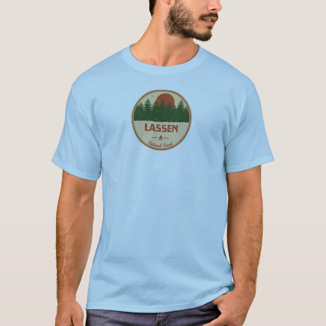 Camiseta Floresta Nacional de Lassen (Frente)