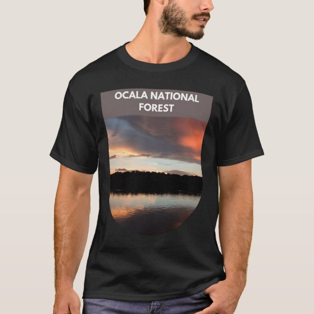 Camiseta Floresta Nacional de Ocala - Flórida (Frente)