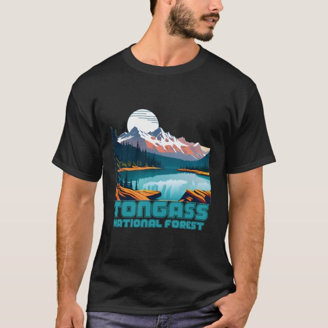 Camiseta Floresta Nacional de Tongass (Frente)