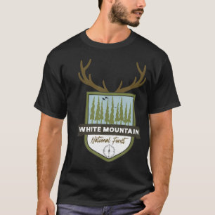 Camiseta Floresta Nacional de White Mountain New Hampshire 