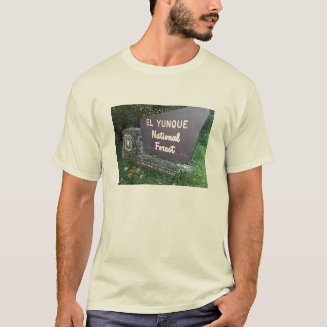 Camiseta Floresta nacional do EL Yunque (Frente)