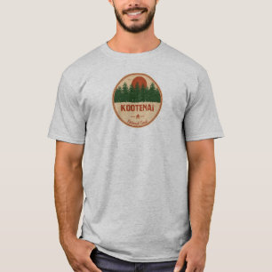 Camiseta Floresta Nacional Kootenai