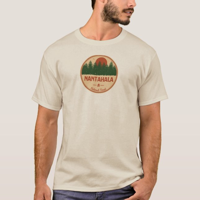 Camiseta Floresta Nacional Nantahala (Frente)