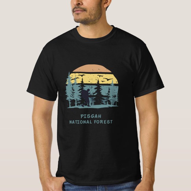 Camiseta Floresta Nacional Pisgah (Frente)
