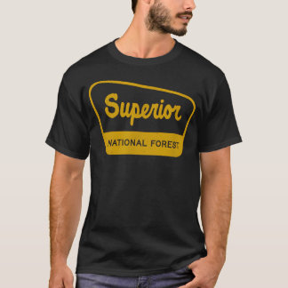 Camiseta Floresta Nacional Superior Inspirada em Vintage