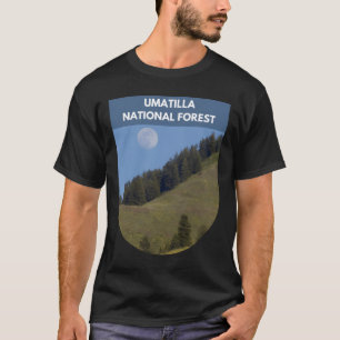 Camiseta Floresta Nacional Umatilla - Oregon, Washington