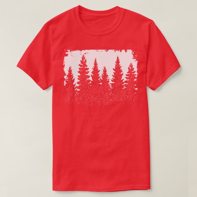 Camiseta Floresta Natal (Frente do Design)