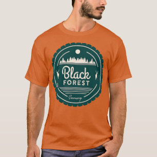 Camiseta Floresta Negra Alemanha Vintage Forest Deer