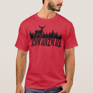 Camiseta Floresta Negra Floresta de Veados