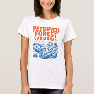 Camiseta Floresta Petrificada Arizona Parque Fofo
