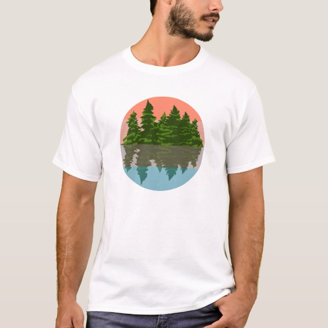 Camiseta Floresta — Pinheiros (Frente)
