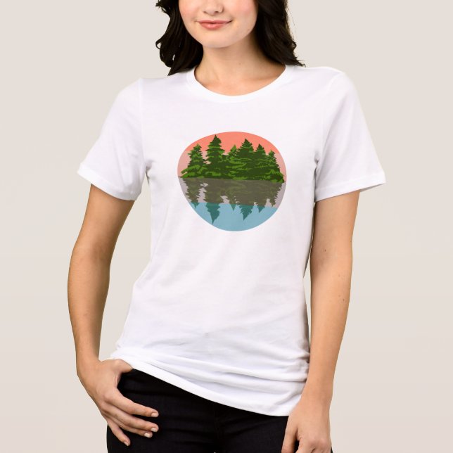Camiseta Floresta — Pinheiros (Frente)
