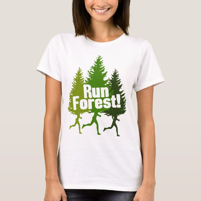 Camiseta Floresta Running (Frente)