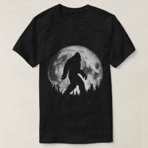 Camiseta Floresta Silhueta Luar do Pé-Grande