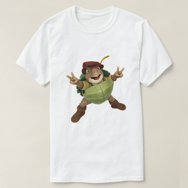 Camiseta Floresta Torin a Tartaruga (Frente do Design)