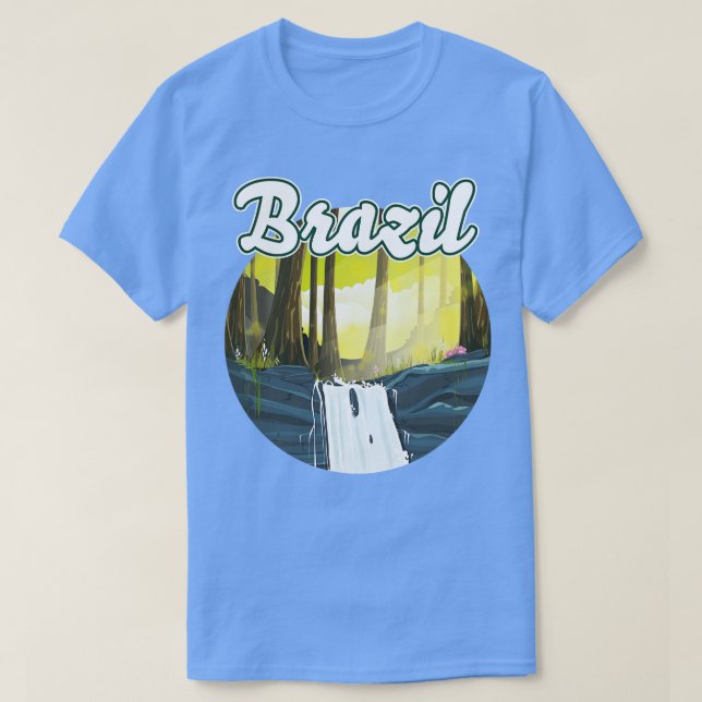 Camiseta Floresta Tropical Brasil (Frente do Design)