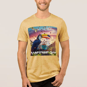 CAMISETA FLORESTA TROPICAL DY - TOUCANO