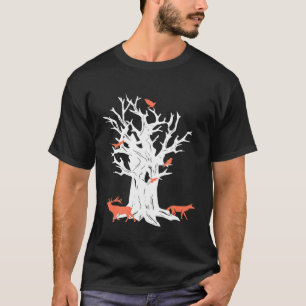 Camiseta Floresta Verde Árvore Natureza Vida Selvagem Anima