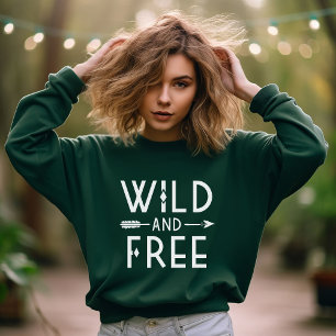 Camiseta Floresta Verde Selvagem e Livre