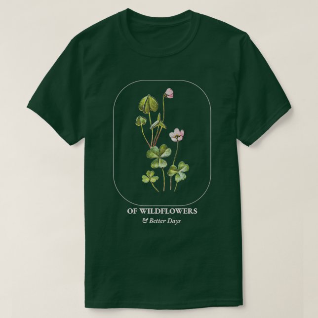 Camiseta Florestas Botânicas e Dias Melhores (Frente do Design)