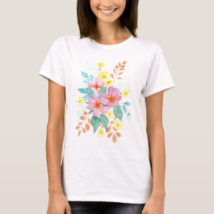 Camiseta Florestas de Aquarela Brilhantes