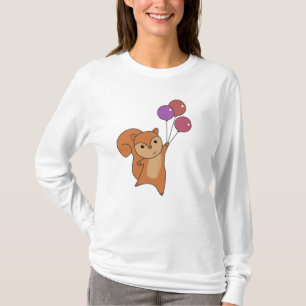 Camiseta Florestas de Esquilo Voam Balões